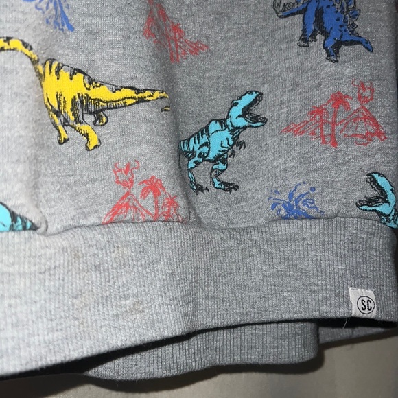 Dinosaur crewneck sweatshirt - Picture 2 of 4